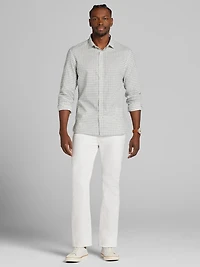 Modern Fit Button Up Shirt