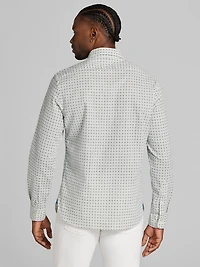 Modern Fit Button Up Shirt