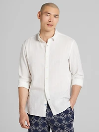 Modern Fit Button Up Shirt
