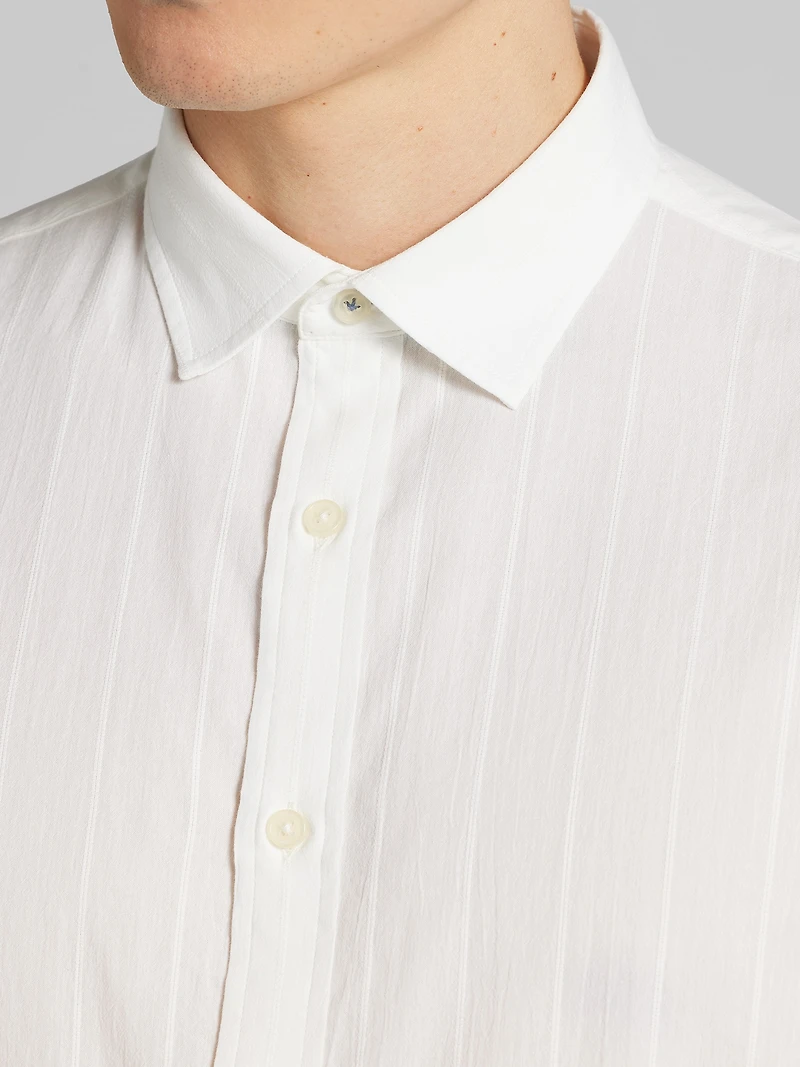 Modern Fit Button Up Shirt