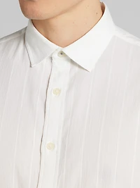 Modern Fit Button Up Shirt