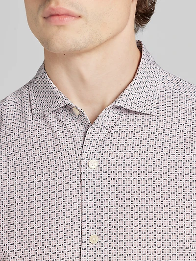 CHILLFLEX 4-Way Stretch Short Sleeve Button Up Shirt
