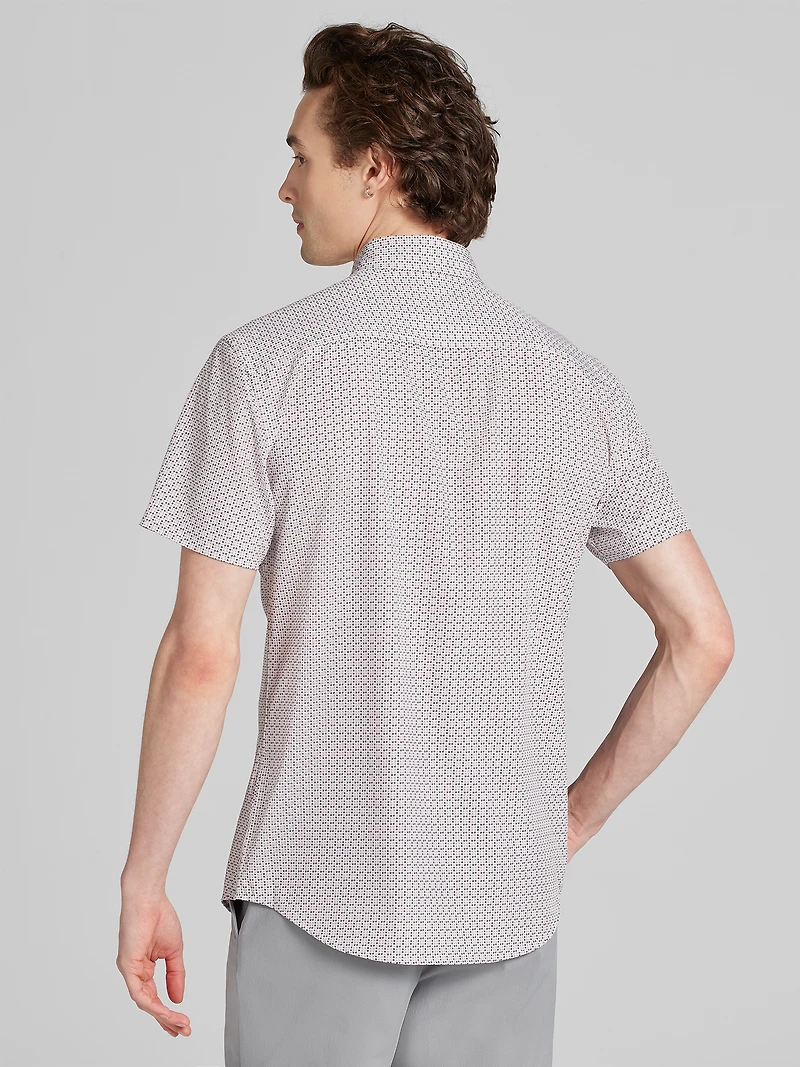 CHILLFLEX 4-Way Stretch Short Sleeve Button Up Shirt