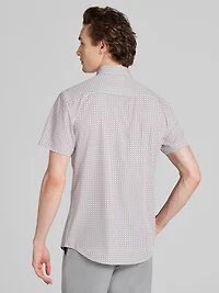 CHILLFLEX 4-Way Stretch Short Sleeve Button Up Shirt