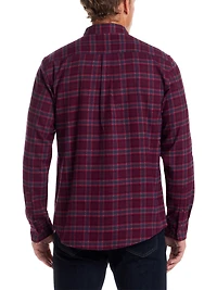 Regular Fit Holiday Flannel Shirt