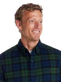 Regular Fit Holiday Flannel Shirt