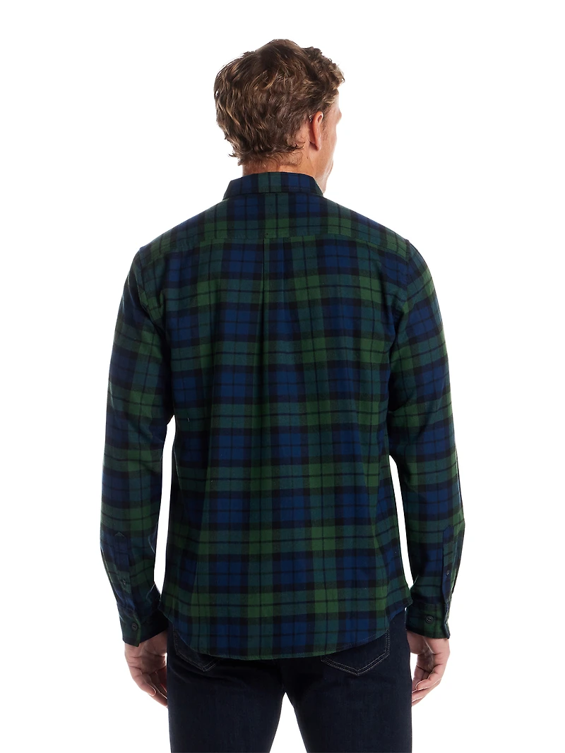 Regular Fit Holiday Flannel Shirt