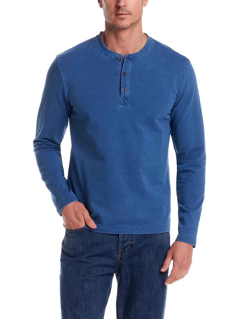 Regular Fit Henley Shirt