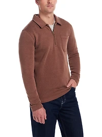 Pebble Fleece Quarter Zip Pullover