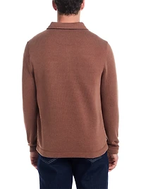 Pebble Fleece Quarter Zip Pullover