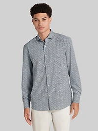 CHILLFLEX Modern Fit 4-Way Stretch Button-Up Shirt