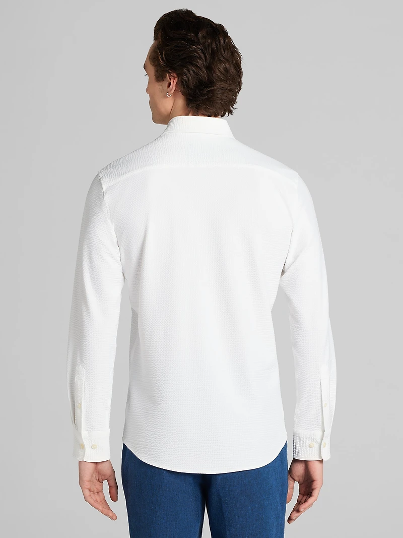 Slim Fit Button Up Shirt