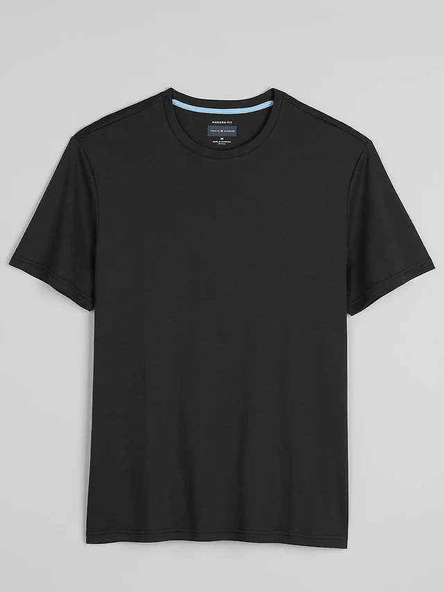 Modern Fit Ultra-Soft Cotton Crewneck Tee
