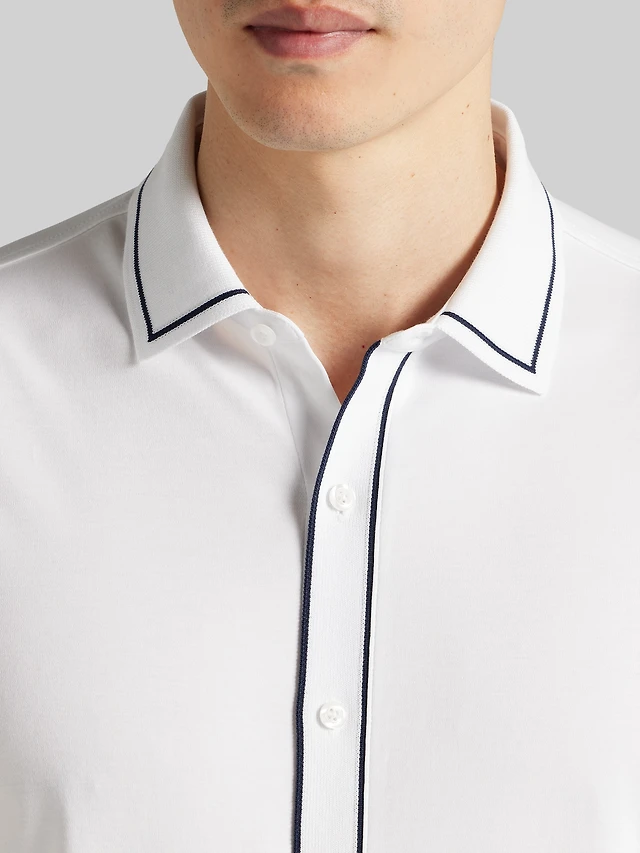 joseph abboud white 37.5 dress shirt Joseph Abboud White Big & Tall Dress Shirts for Men for sale