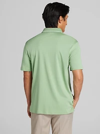 Modern Fit Cotton Modal Tipped Polo