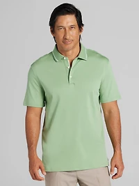 Modern Fit Cotton Modal Tipped Polo