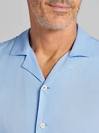 Modern Fit Short Sleeve Camp Shirt