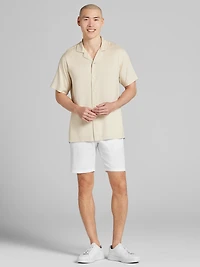 Modern Fit Short Sleeve Camp Shirt