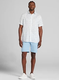 Classic Fit Short Sleeve Button Up Shirt