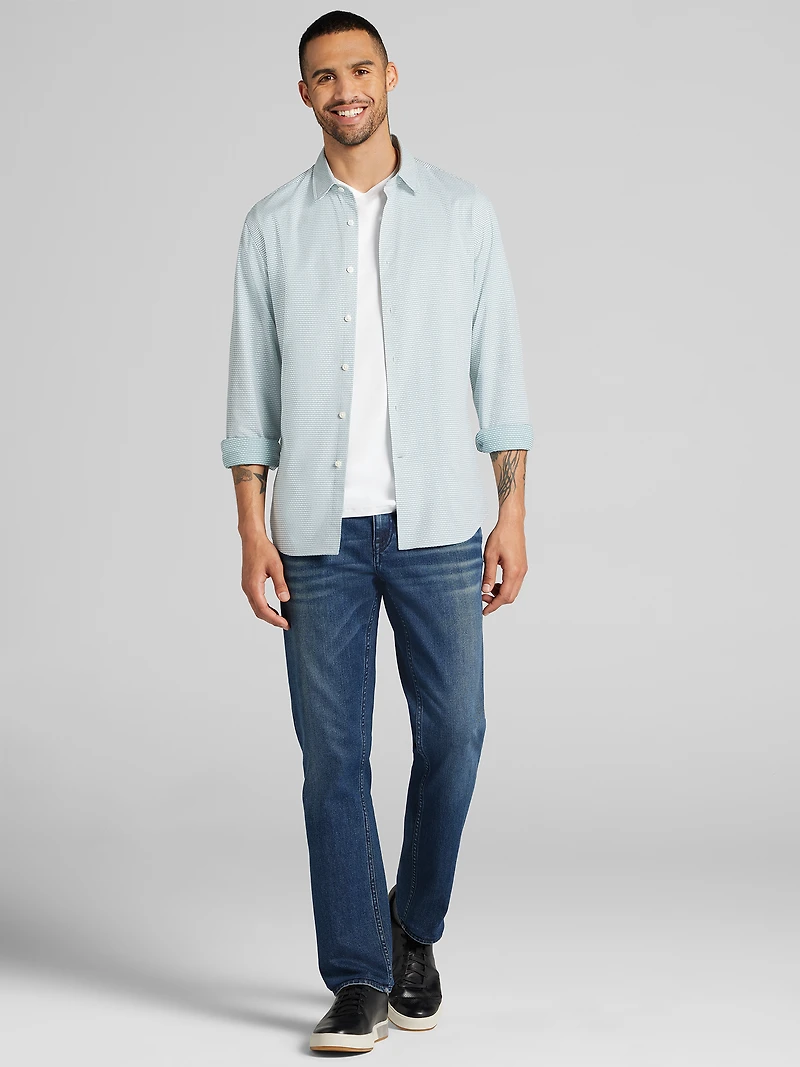 CHILLFLEX Slim Fit Button Up Shirt