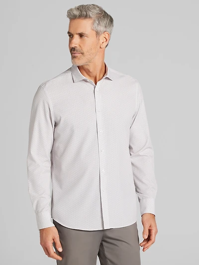 Modern Fit 4-Way Stretch Button Up Shirt