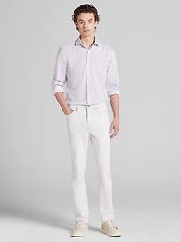 Slim Fit 4-Way Stretch Button Up Shirt