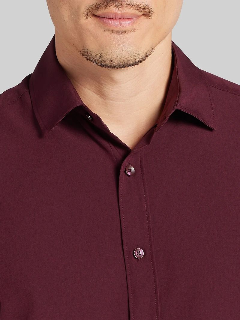 Modern Fit 4-Way Stretch Button Up Shirt
