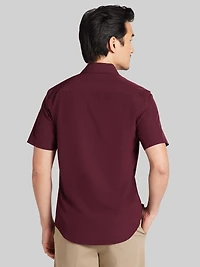 Modern Fit 4-Way Stretch Button Up Shirt
