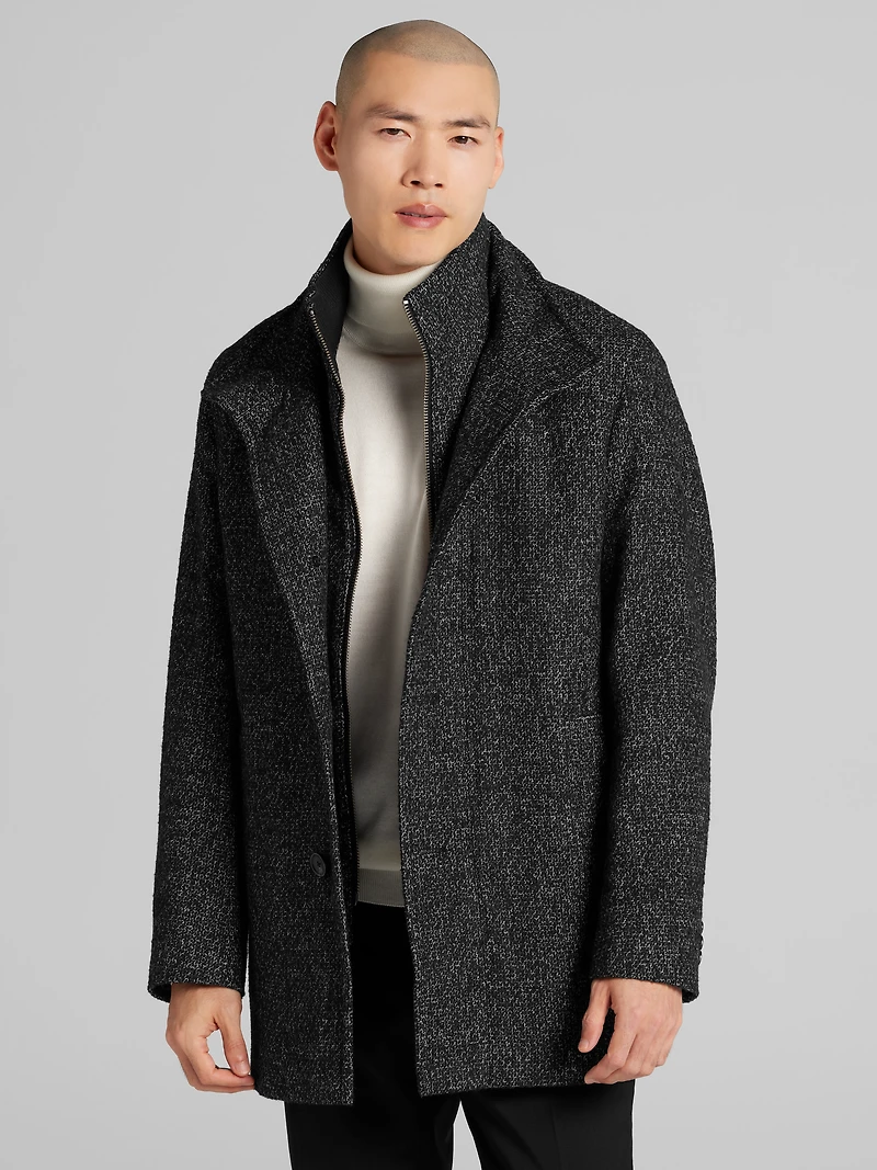 Modern Fit Car Coat