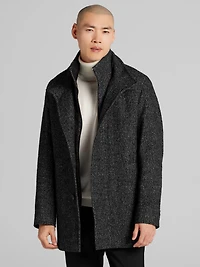 Modern Fit Car Coat