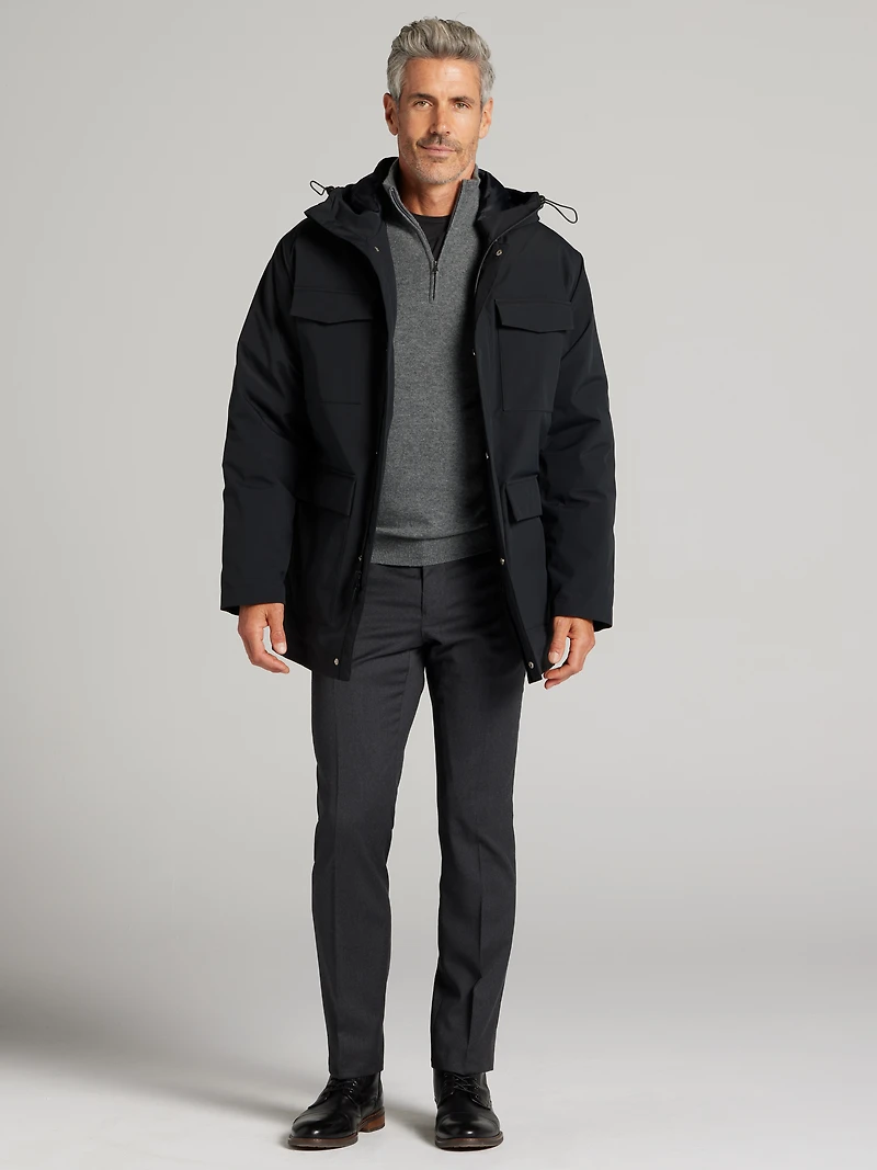 Water-Repellent City Parka