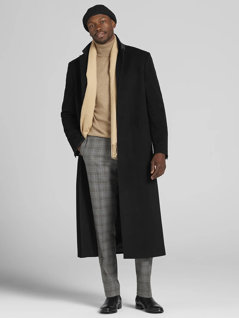 Wool Blend Overcoat