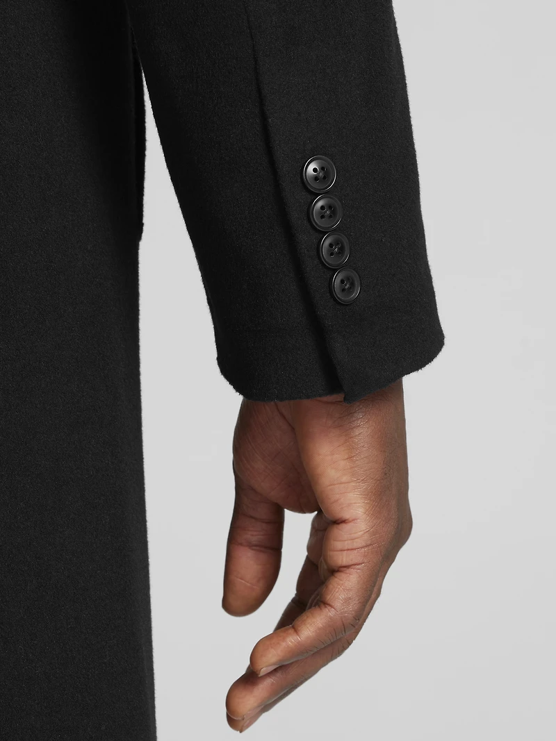 Wool Blend Overcoat