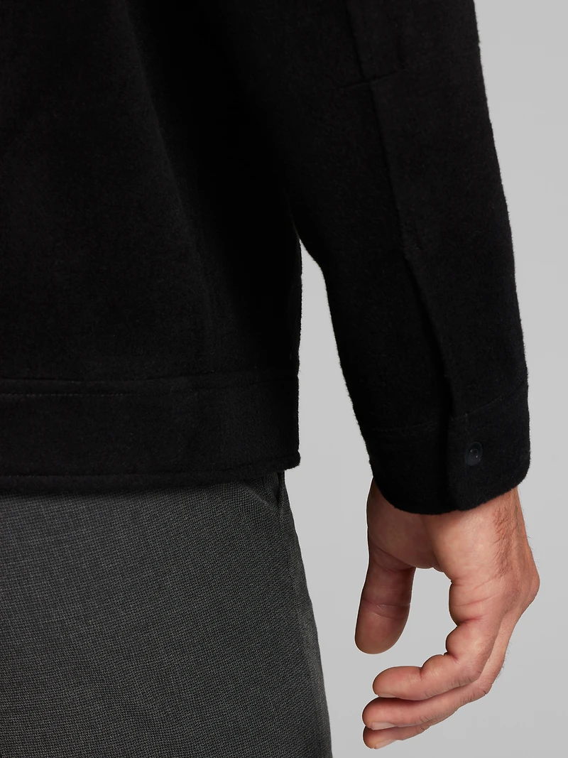 Full-Zip Ike Jacket