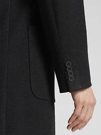 Melange Ponte Overcoat