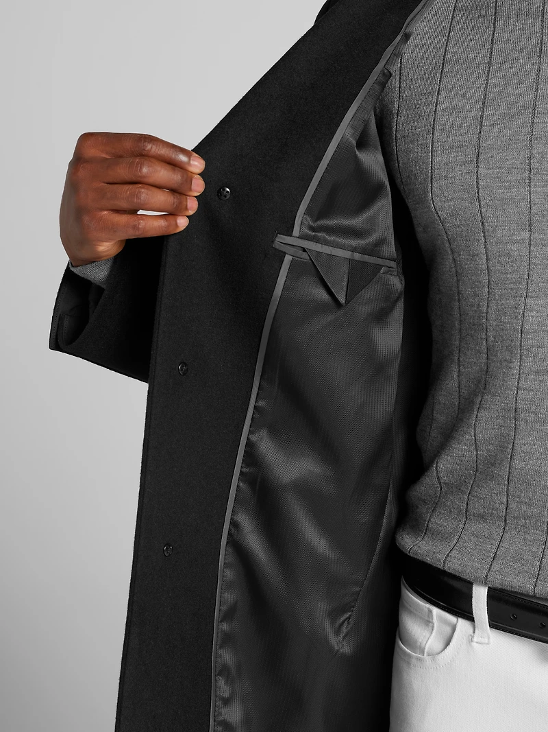 Signature Wool Blend Overcoat