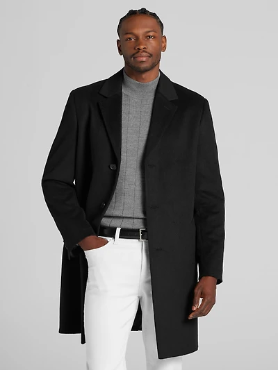 Signature Wool Blend Overcoat