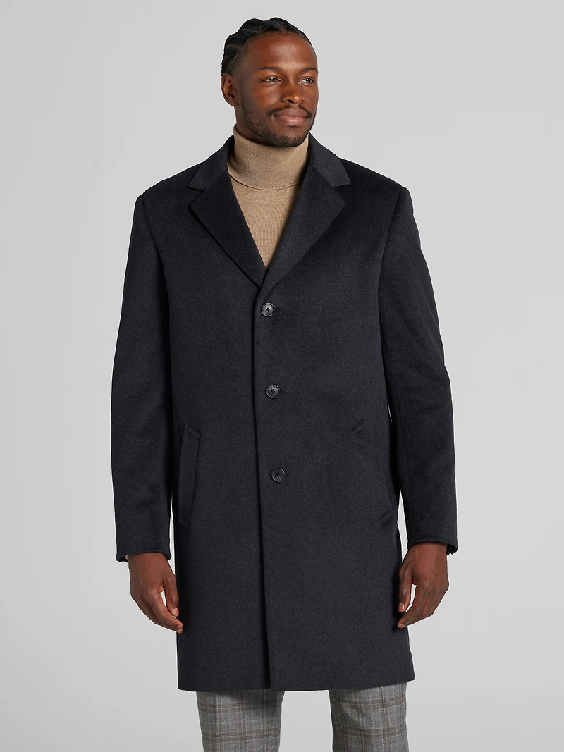 Signature Wool Blend Overcoat