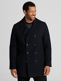 Double-Breasted Signature Peacoat