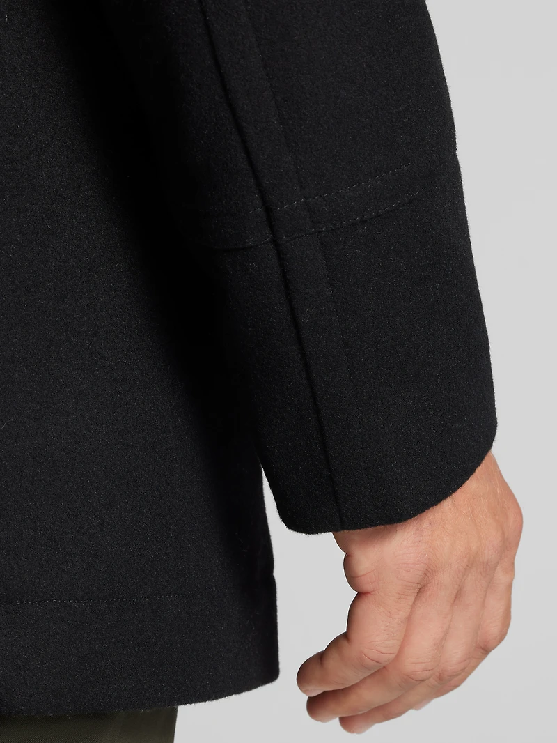 Double-Breasted Signature Peacoat