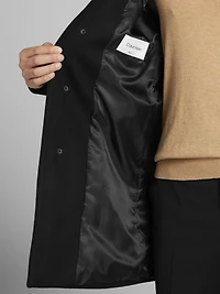 Mayden Wool Blend Car Coat