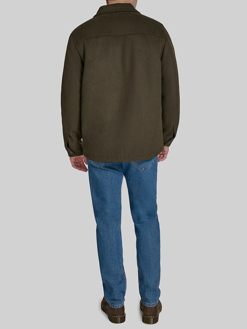 Shacket with Sherpa Lining