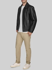 Faux Leather Jacket