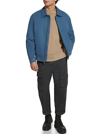 Microtwill Golf Bomber Jacket