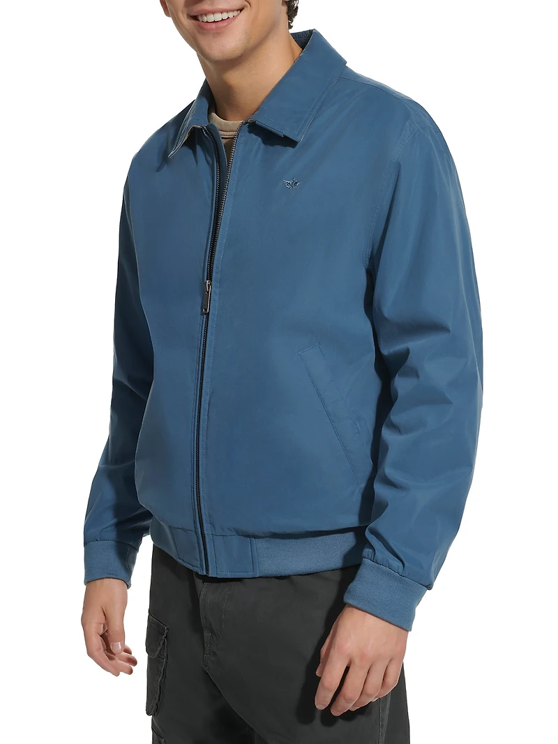 Microtwill Golf Bomber Jacket