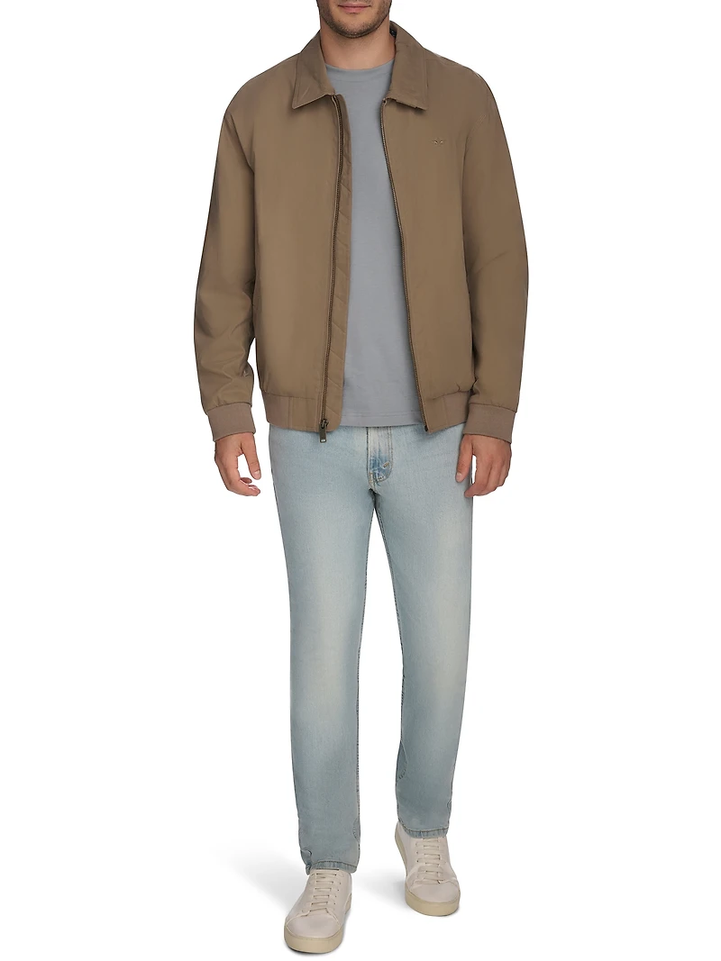 Microtwill Golf Bomber Jacket