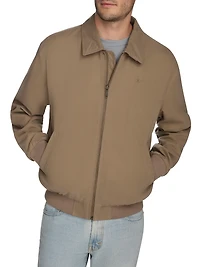 Microtwill Golf Bomber Jacket