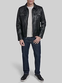 Leather Trucker Jacket
