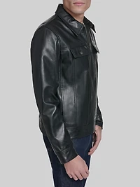 Leather Trucker Jacket