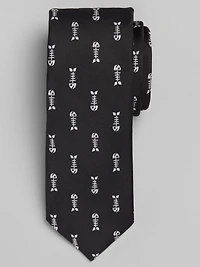 Narrow Fish Bone Tie
